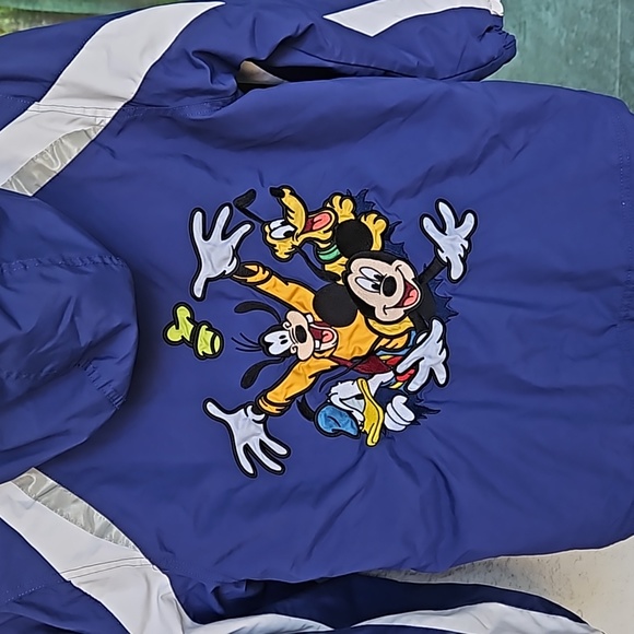 Mickey Mouse  & Friends Disney Warm Hooded Fleece Kids Jacket - Picture 8 of 17